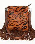 American Darling ADBGS192BP Messenger Hair-On Genuine Leather Women Bag Western Handbag Purse