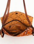 American Darling ADBGS178BF Envelope Hair-On Genuine Leather Women Bag Western Handbag Purse