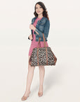 American Darling ADBG1032 Tote Hair-On Genuine Leather Women Bag Western Handbag Purse