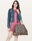 American Darling ADBG1032 Tote Hair-On Genuine Leather Women Bag Western Handbag Purse