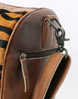 American Darling ADBGS174G Duffel Hair-On Genuine Leather Women Bag Western Handbag Purse