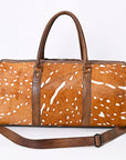 American Darling ADBGS174H Duffel Hair-On Genuine Leather Women Bag Western Handbag Purse