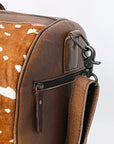 American Darling ADBGS174H Duffel Hair-On Genuine Leather Women Bag Western Handbag Purse