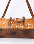 American Darling ADBGS174H Duffel Hair-On Genuine Leather Women Bag Western Handbag Purse