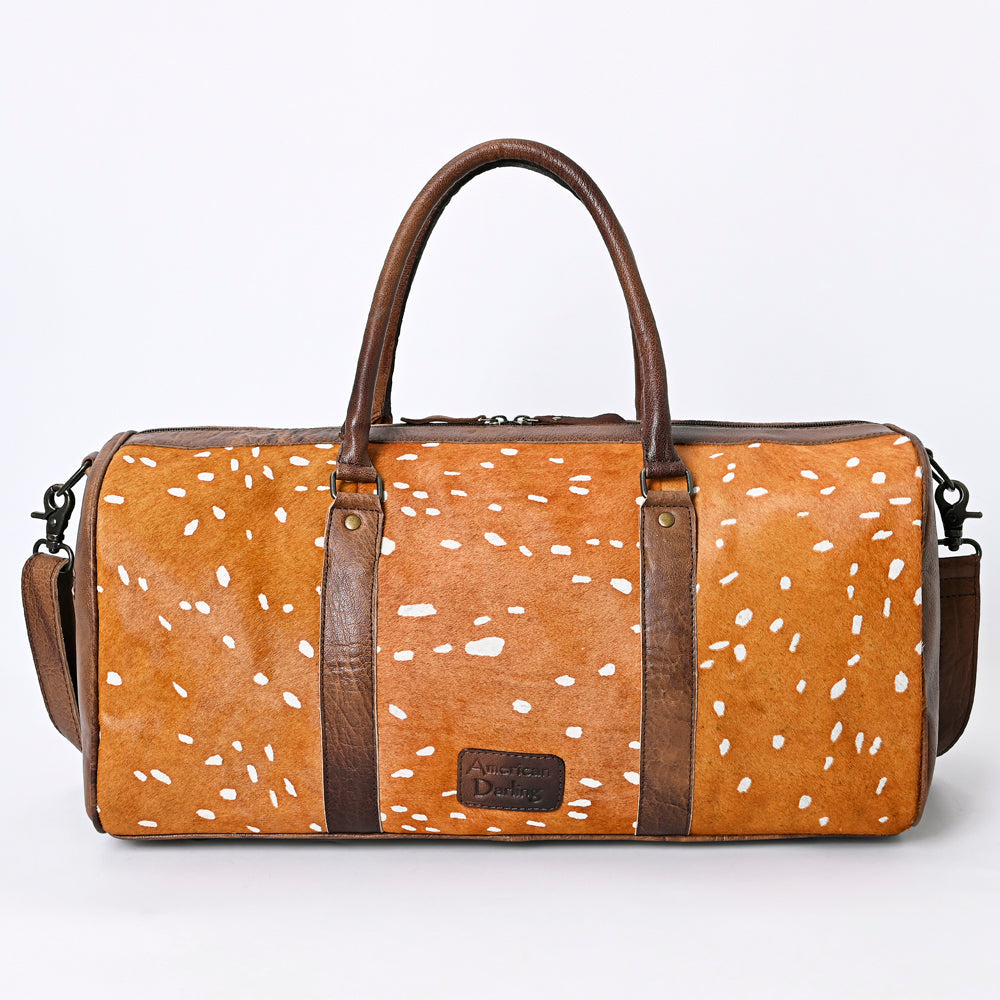 American Darling ADBGS174H Duffel Hair-On Genuine Leather Women Bag Western Handbag Purse