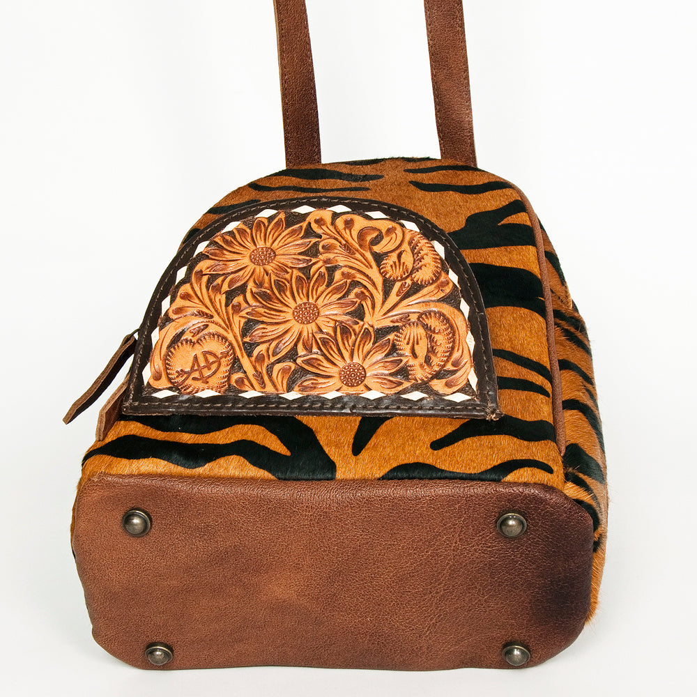 American Darling Hair On Genuine Leather Women Bag Western Handbag Purse