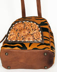 American Darling Hair On Genuine Leather Women Bag Western Handbag Purse