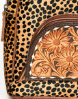 American Darling Hair On Genuine Leather Women Bag Western Handbag Purse