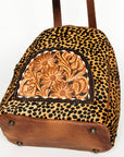 American Darling Hair On Genuine Leather Women Bag Western Handbag Purse