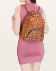 American Darling Hair On Genuine Leather Women Bag Western Handbag Purse