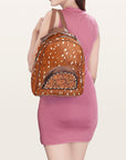 American Darling Hair On Genuine Leather Women Bag Western Handbag Purse