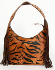 American Darling Hobo Hair On Genuine Leather women bag western handbag purse