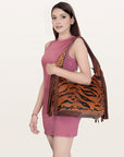 American Darling Hobo Hair On Genuine Leather women bag western handbag purse
