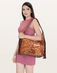 American Darling Hobo Hair On Genuine Leather women bag western handbag purse