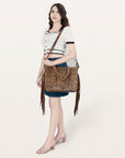 American Darling Tote Hair On Genuine Leather Women Bag Western Handbag Purse