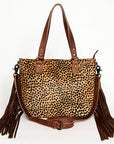 American Darling Tote Hair On Genuine Leather Women Bag Western Handbag Purse