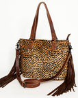 American Darling Tote Hair On Genuine Leather Women Bag Western Handbag Purse