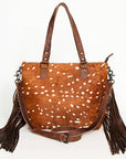 American Darling Tote Hair On Genuine Leather Women Bag Western Handbag Purse