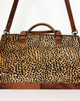 American Darling Briefcase Hair-On Genuine Leather Women Bag Western Handbag Purse