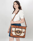 American Darling ADBG1034B Tote Hair-On Genuine Leather women bag western handbag purse