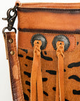 American Darling ADBG1035B Cross Body Hair-On Genuine Leather women bag western handbag purse