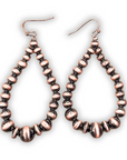Parker Teardrop Dangle Fashion Earrings - Copper