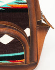 ADBG944A American Darling Saddle Blanket Genuine Leather Women Bag Western Handbag Purse