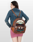 ADBG944A American Darling Saddle Blanket Genuine Leather Women Bag Western Handbag Purse