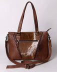 American Darling ADBG1044 Tote Hair-On Genuine Leather Women Bag Western Handbag Purse
