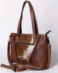 American Darling ADBG1044 Tote Hair-On Genuine Leather Women Bag Western Handbag Purse