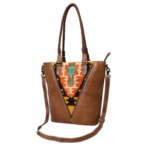 ADBG1047 American Darling Tote Saddle Blanket Genuine Leather women bag western handbag purse