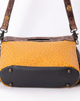 OHLAY KBG188 Clutch Hand Tooled Genuine Leather women bag western handbag purse