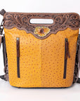 OHLAY KBG188 Clutch Hand Tooled Genuine Leather women bag western handbag purse