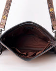 OHLAY KBG188 Clutch Hand Tooled Genuine Leather women bag western handbag purse