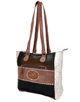 OHLAY KBK132 TOTE Hand Tooled Hair-on Genuine Leather women bag western handbag purse