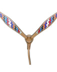 HILASON W. H. Leather Headstall & Breast Collar Set Geometry – Hilason