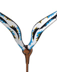 Hilason Western Horse Breast Collar Headstall Bridle American Leather Tan