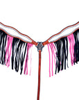 Hilason Western Horse Headstall & Breast Collar American Leather Tan