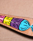 HILASON Western Horse Genuine Leather Breast Collar Tan