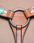 HILASON W. H. Genuine Leather Breast Collar Tan – Hilason