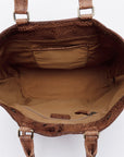 American Darling Hand Tooled Hair On Genuine Leather Women Bag Western Handbag Purse