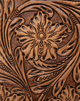 American Darling Hand Tooled Hair On Genuine Leather Women Bag Western Handbag Purse