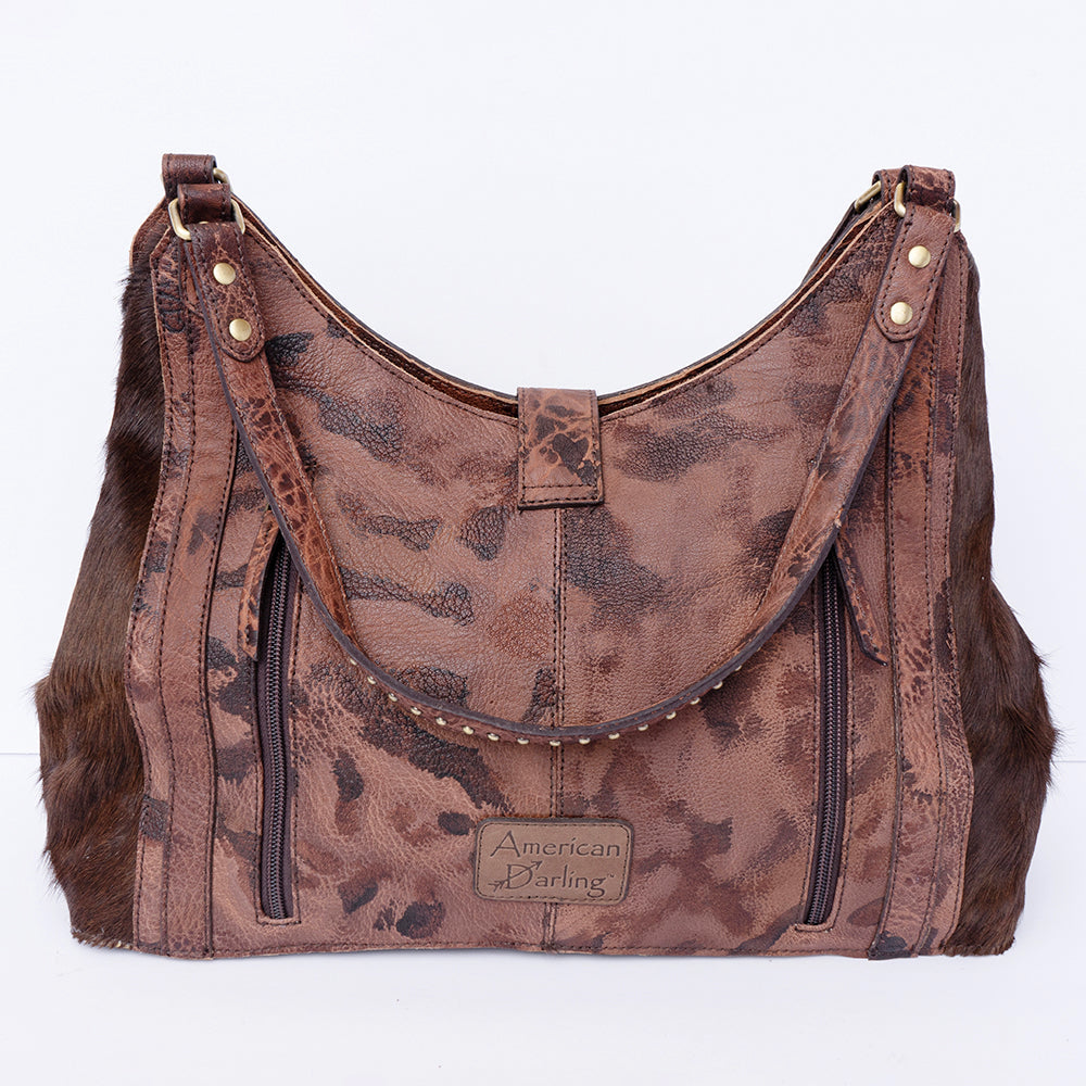 American Darling Hand Tooled Genuine Leather Women Bag Western Handbag Purse