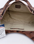 American Darling Hand Tooled Genuine Leather Women Bag Western Handbag Purse