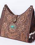 American Darling Hand Tooled Genuine Leather Women Bag Western Handbag Purse