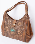 American Darling Hand Tooled Genuine Leather Women Bag Western Handbag Purse