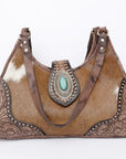 American Darling Hand Tooled Genuine Leather Women Bag Western Handbag Purse