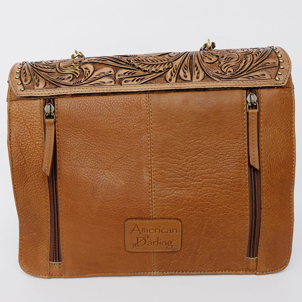 ADBGI223A American Darling Hand Tooled Genuine Leather Women Bag Western Handbag Purse