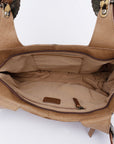 American Darling Hand Tooled Hair On Genuine Leather Women Bag Western Handbag Purse