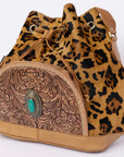 American Darling Hand Tooled Genuine Leather Women Bag Western Handbag Purse